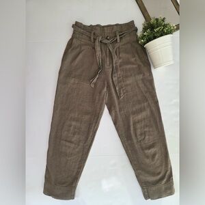 Madewell Olive Straight Leg Pants